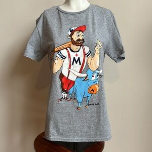 Minnesota Twins Barret lee paul Bunyan baseball tee